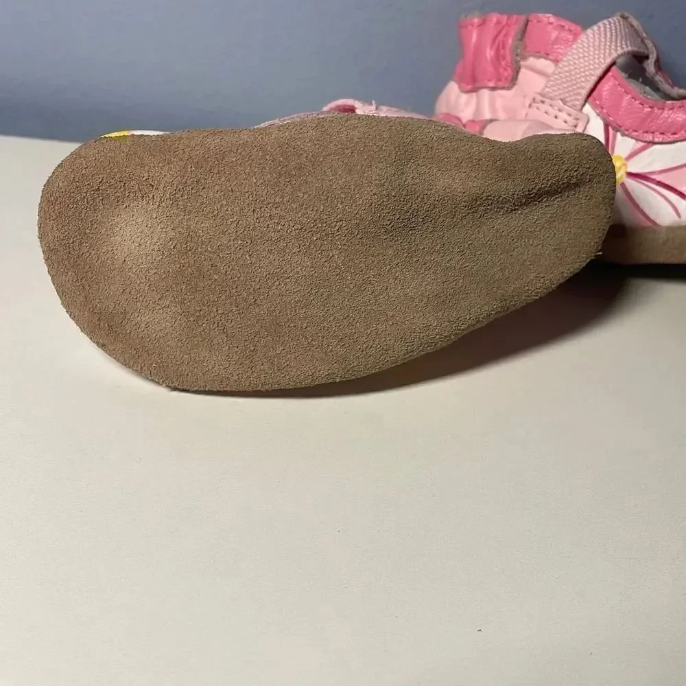 Robeez Big Flower Moccasin Baby Shoes